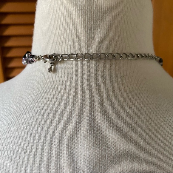 Murano Glass Purple Necklace and Earrings Set - Picture 8 of 14